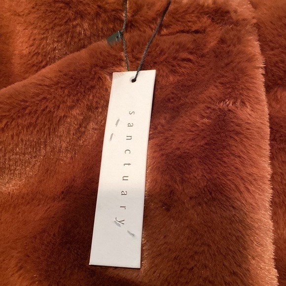 Sanctuary Faux Fur Jacket size XXL - Picture 10 of 10